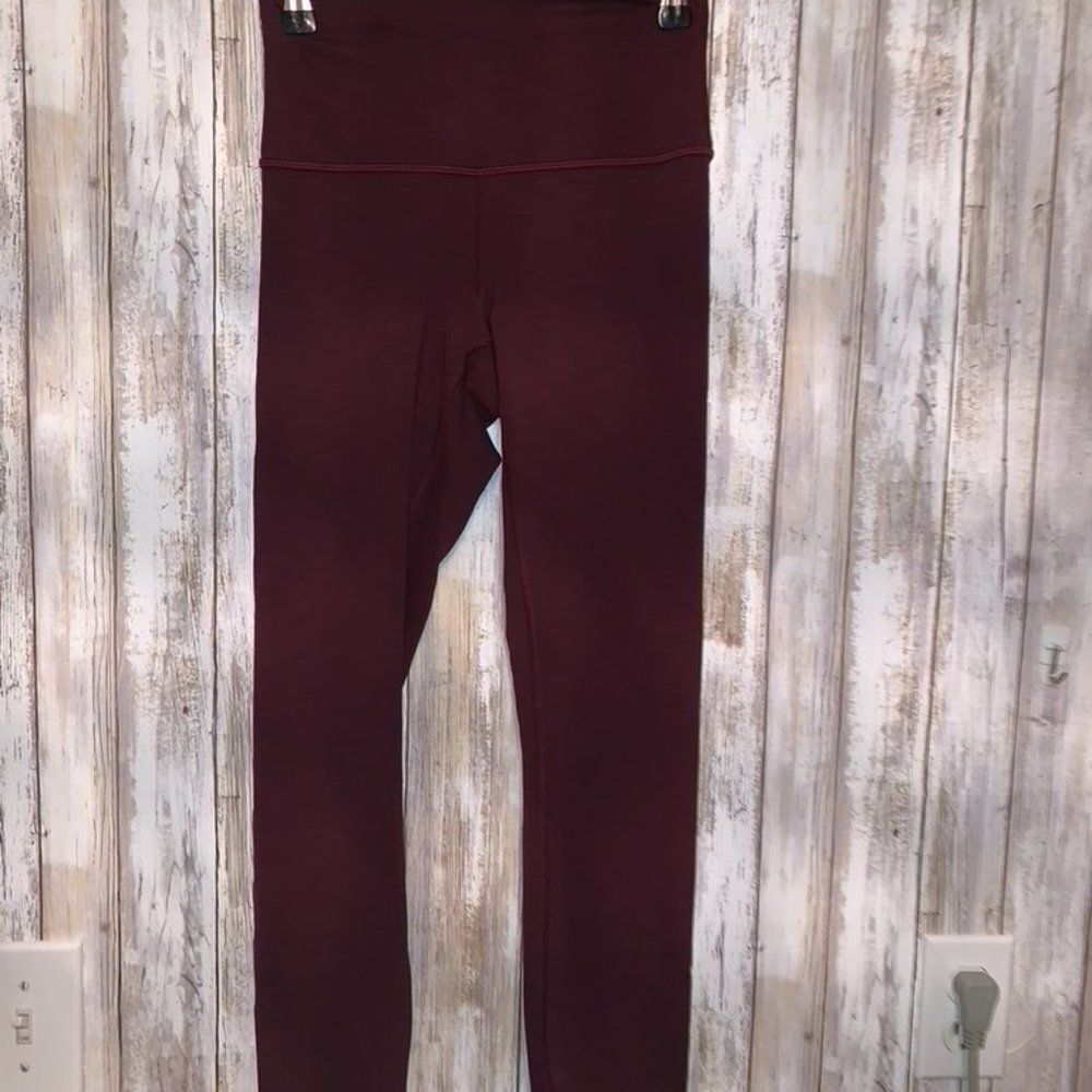 lululemon wunder under luon 25" leggings size 6